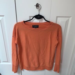 Banana Republic Orange Merino Wool